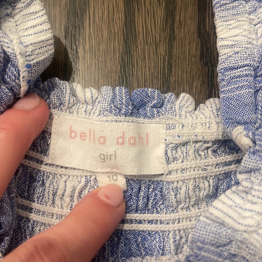 Bella Dahl Girl’s Smocked tank - Picture 2 of 5